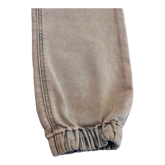 Express NWT Bleached Denim Supersoft Knit Joggers 2 - Picture 3 of 8